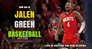 Jalen Green's Height: How Tall is Too Tall?