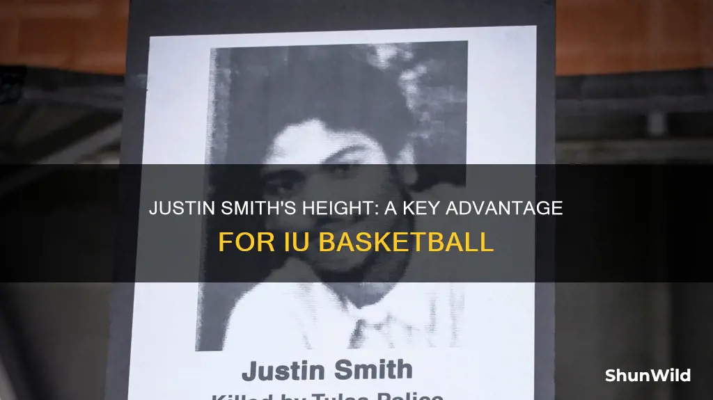 how tall is justin smith iu basketball