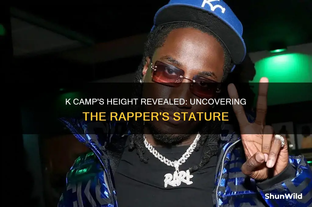 how tall is k camp
