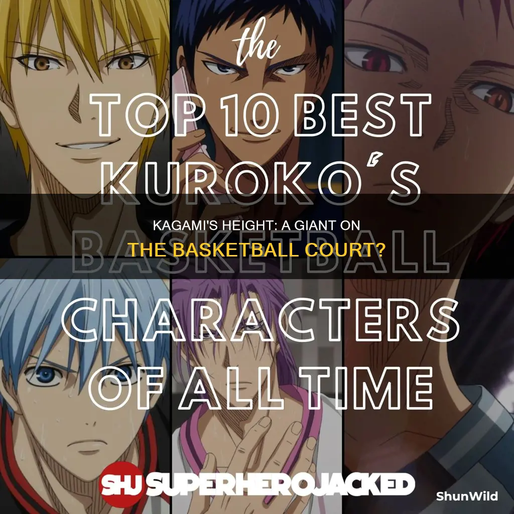 how tall is kagami from kuroko