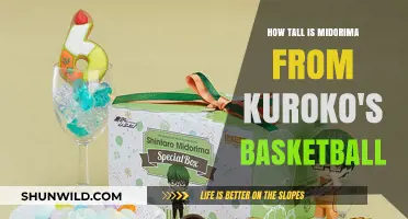 The Height of Midorima: Kuroko's Basketball Star