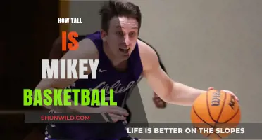Mikey's Height Advantage on the Basketball Court