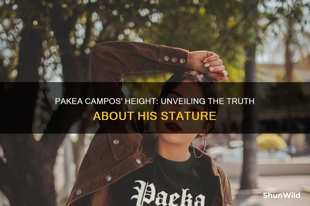 how tall is pakea campos