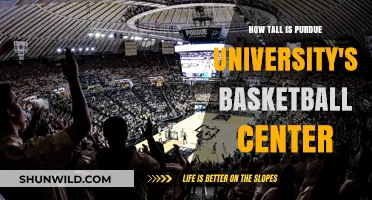 Purdue University's Basketball Center: How Tall Is It?