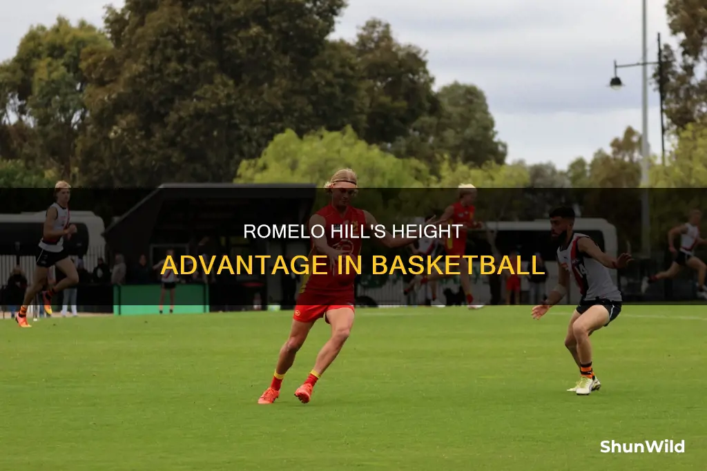 how tall is romelo hill basketball