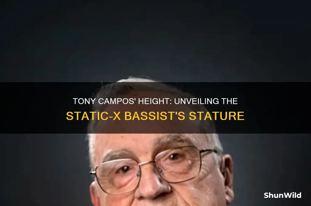 how tall is tony campos