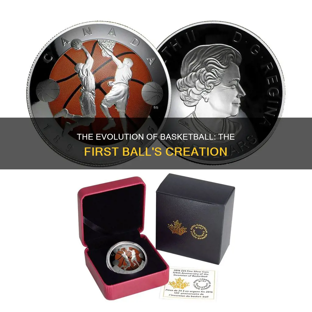 how the first basketball was made