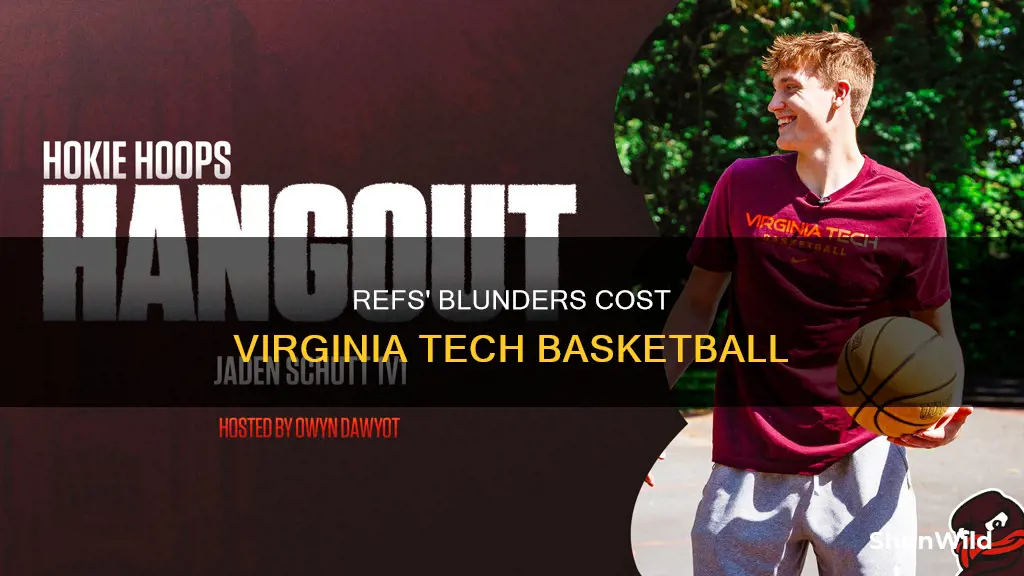 how the refs screwed virginia tech basketball