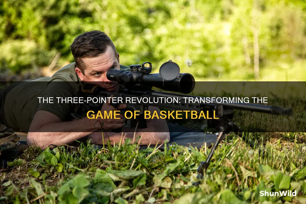 how the three pointer changed basketball