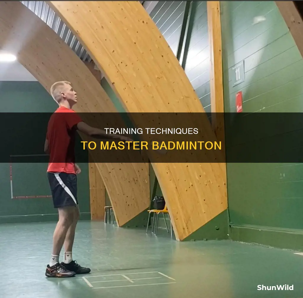 how they train badminton