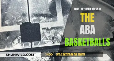 The Unique Style of Dressing in ABA Basketball