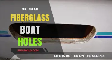 Fiberglass Boat Hole Thickness: A Comprehensive Guide