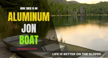 Aluminum Jon Boat Hull Thickness: What's Standard?