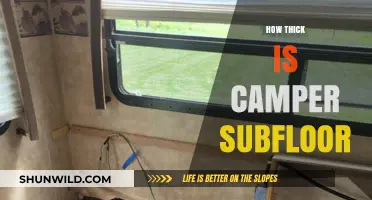Camper Subfloor Thickness: Essential Guide for RV Renovation and Repair