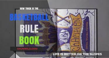 Basketball Rule Book: Thick or Thin?