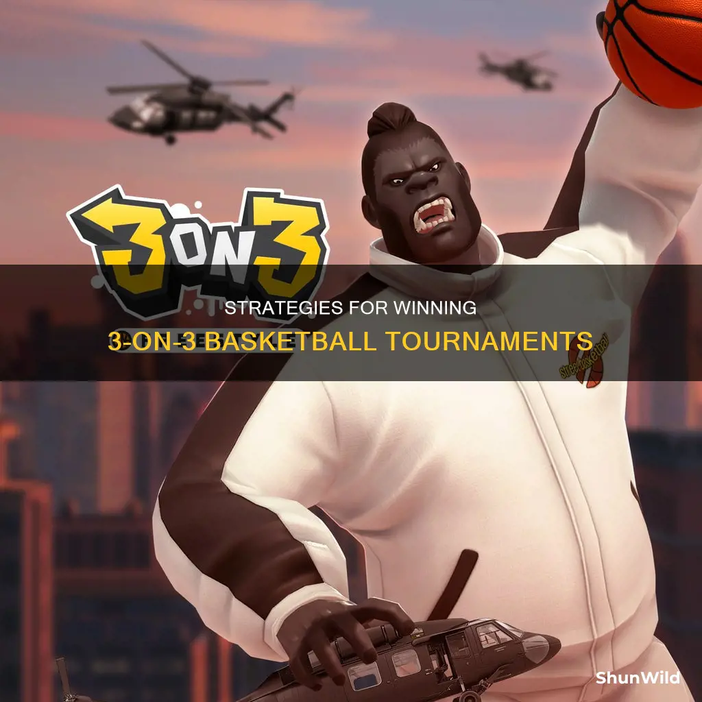 how to 3 on 3 basketball tournament