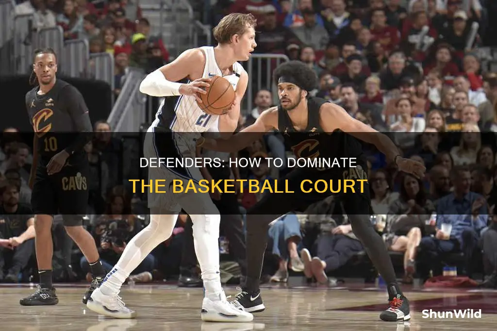 how to a big defender in basketball