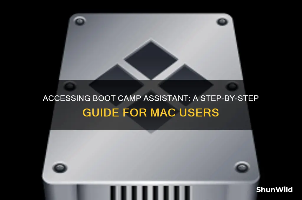 how to access boot camp assitant