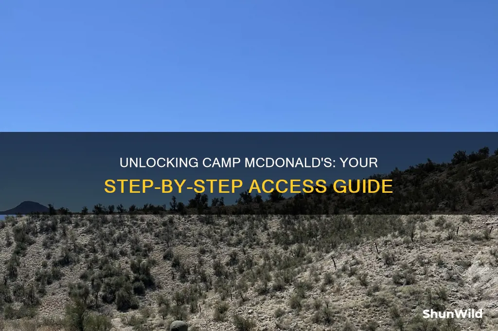 how to access camp mcdonalds