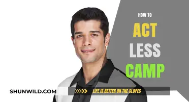 Tone Down the Drama: Tips to Act Less Camp with Confidence