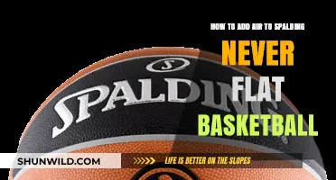 Spalding Never Flat Basketball: Inflating for Optimal Performance
