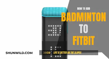 Badminton and Fitbit: Syncing Your Game