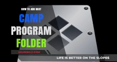 Adding Boot Camp Program Folder: A Step-by-Step Guide for Beginners
