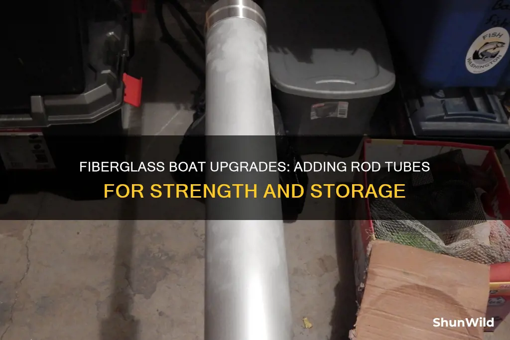 how to add rod tubes to fiberglass boat