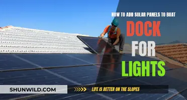 Utilizing Solar Panels: Lighting Up Your Boat Dock