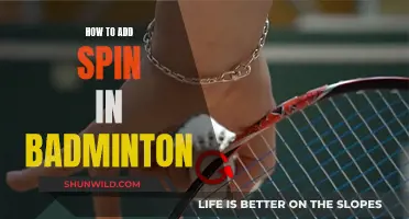 Mastering Spin Techniques in Badminton