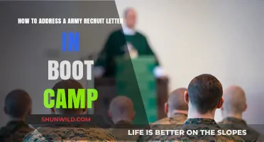 Crafting the Perfect Army Recruit Letter: Boot Camp Addressing Guide