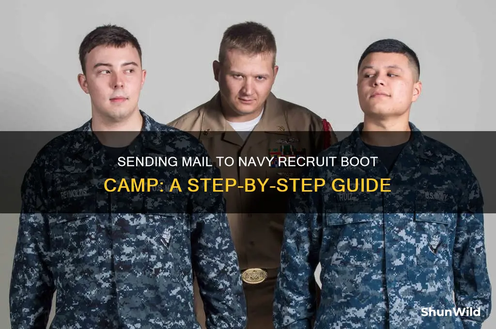 how to address mail to navy recruit boot camp