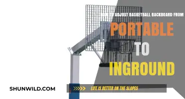 Adjusting Your Basketball Backboard: Portable to Inground
