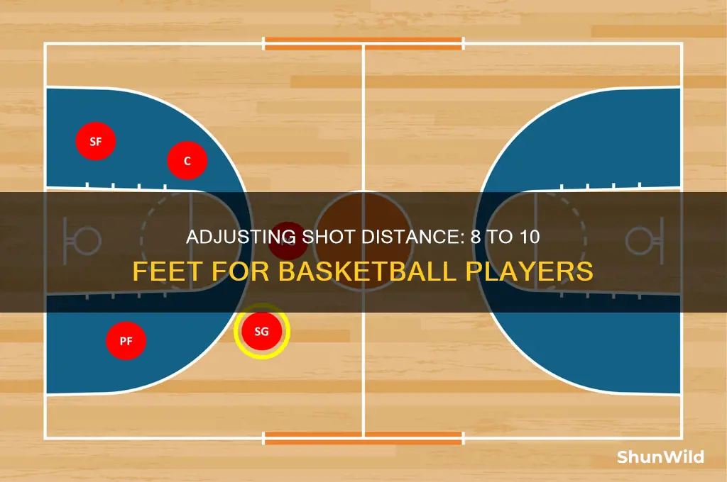 how to adjust basketball shot distance