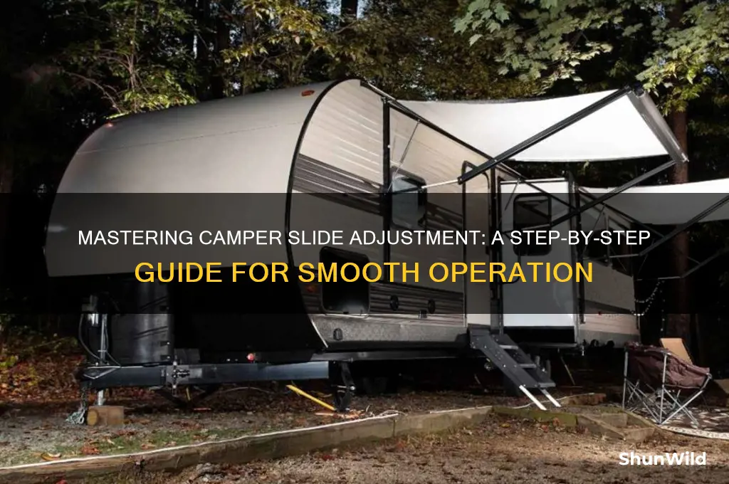 how to adjust camper slide
