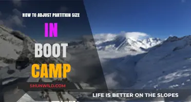 Adjusting Boot Camp Partition Size: A Step-by-Step Guide for Mac Users