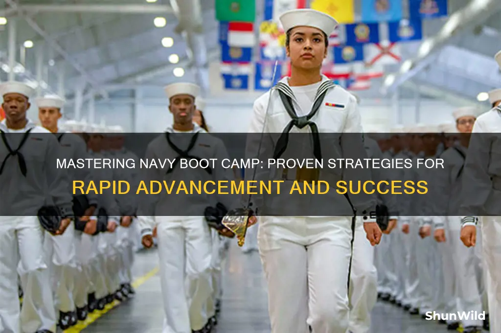 how to advance in navy boot camp