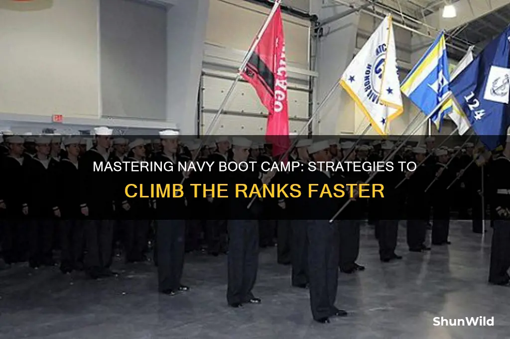how to advance rank in navy boot camp