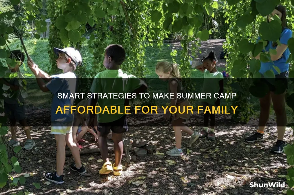 how to afford summer camp