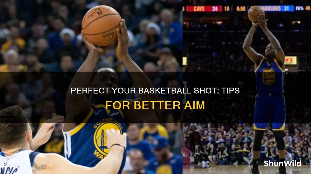 how to aim a basketball shot