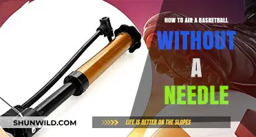 Inflating Basketballs: No Needle, No Problem