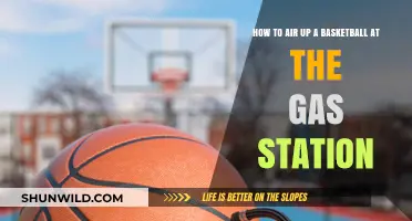 Inflating Your Basketball at the Gas Station