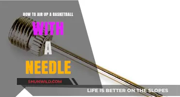 Inflating Basketballs: Using Needle Inflation