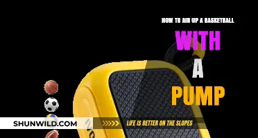 Inflating Your Basketball: Using a Pump