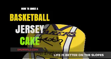 Creating a Basketball Jersey Cake: A Step-by-Step Guide