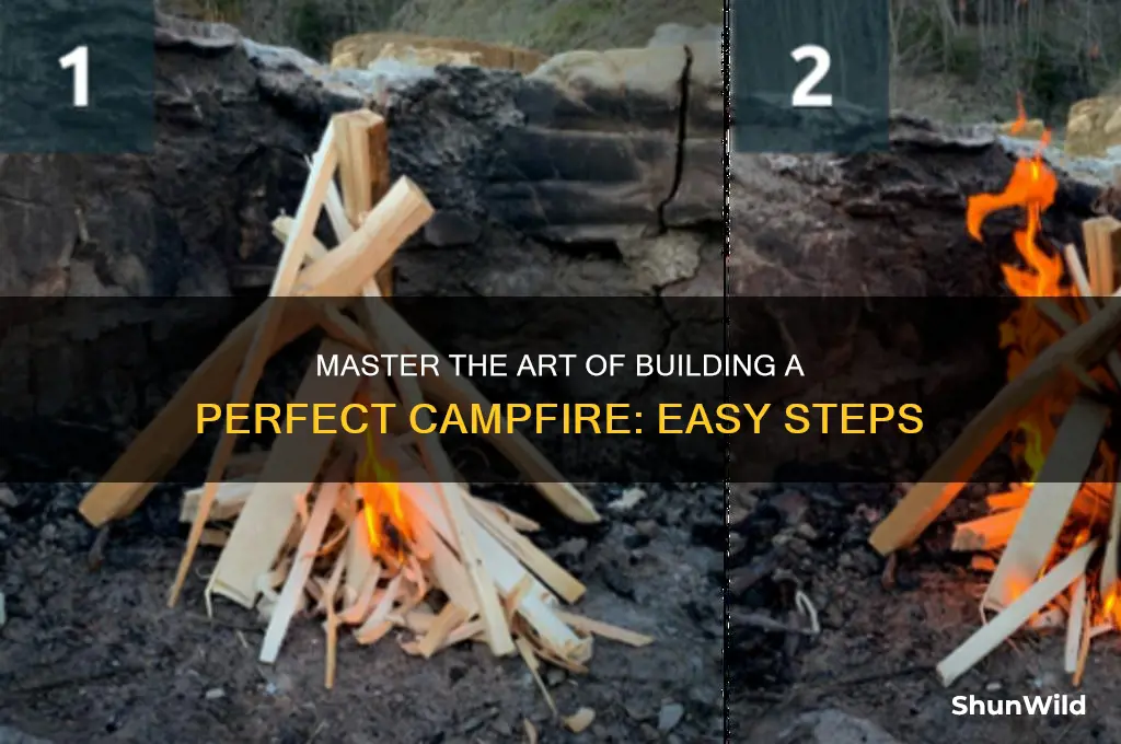 how to amke camp fire