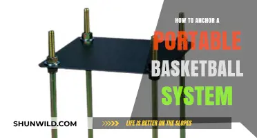 Anchoring Your Portable Basketball System: A Step-by-Step Guide