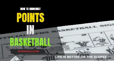 Announcing Basketball Points: The Art of Clear Communication