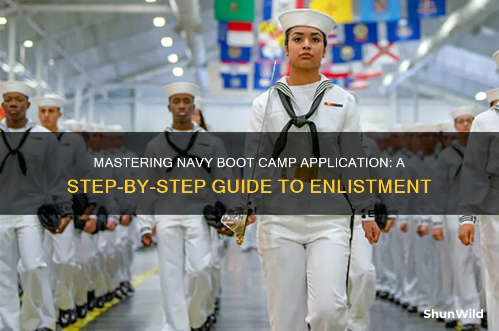 how to apply navy boot camp
