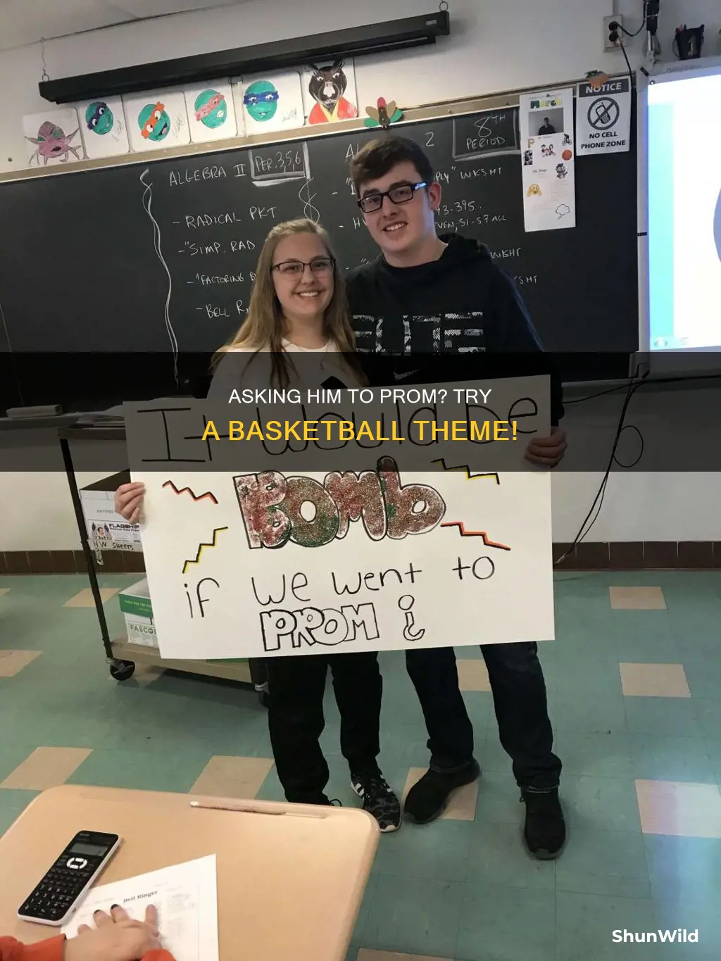 how to ask a guy to prom basketball